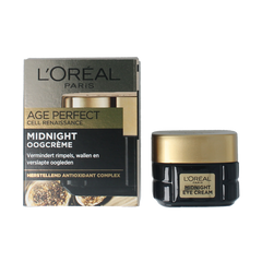 L'Oreal Paris Age perfect midnight eyecream 15 Milliliter