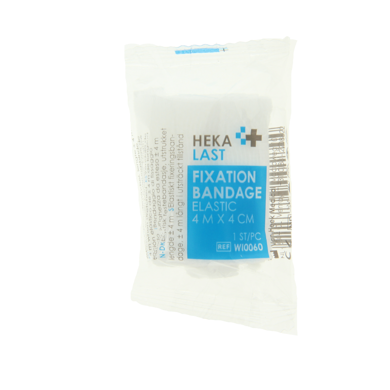 Hekalast Elastisch windsel 4m x 4cm 1 Stuks