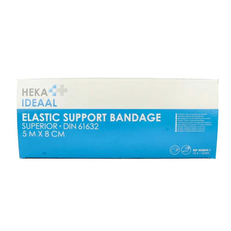 Heka Ideal support zwachtel 5m x 8cm 10 Stuks