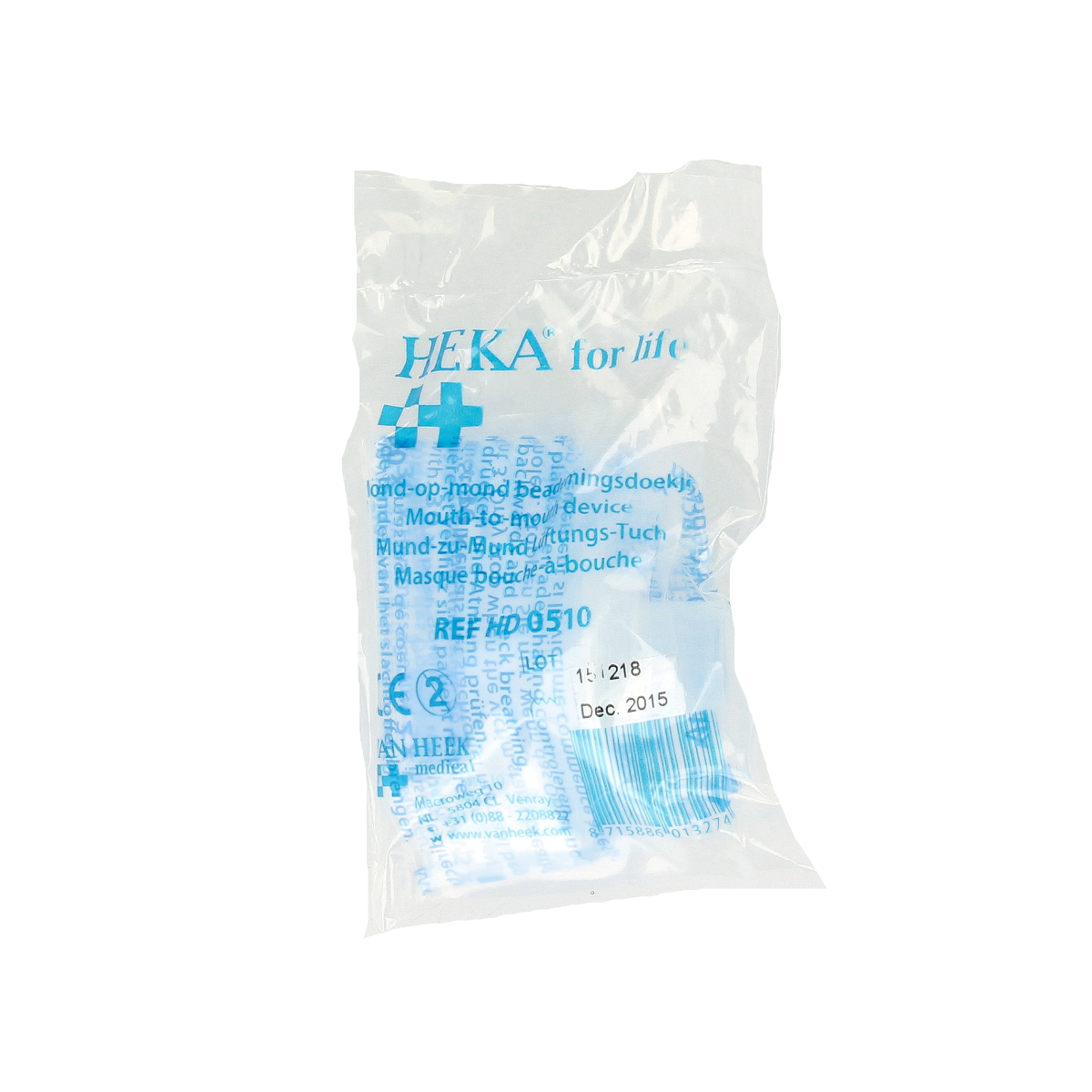 Heka Beademingsdoekjes  1.00 Stuks