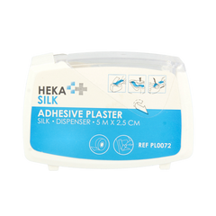 Hekapor Silk dispenser 5m x 2.5cm 1.00 Stuks