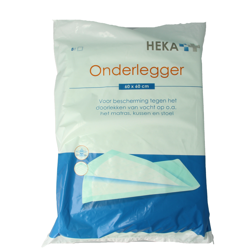 Heka Fluffpull onderlegger 60 x 60cm 8 Stuks