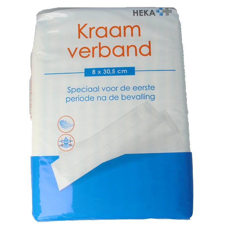 Heka Kraamverband 8 x 30.5cm 12 Stuks