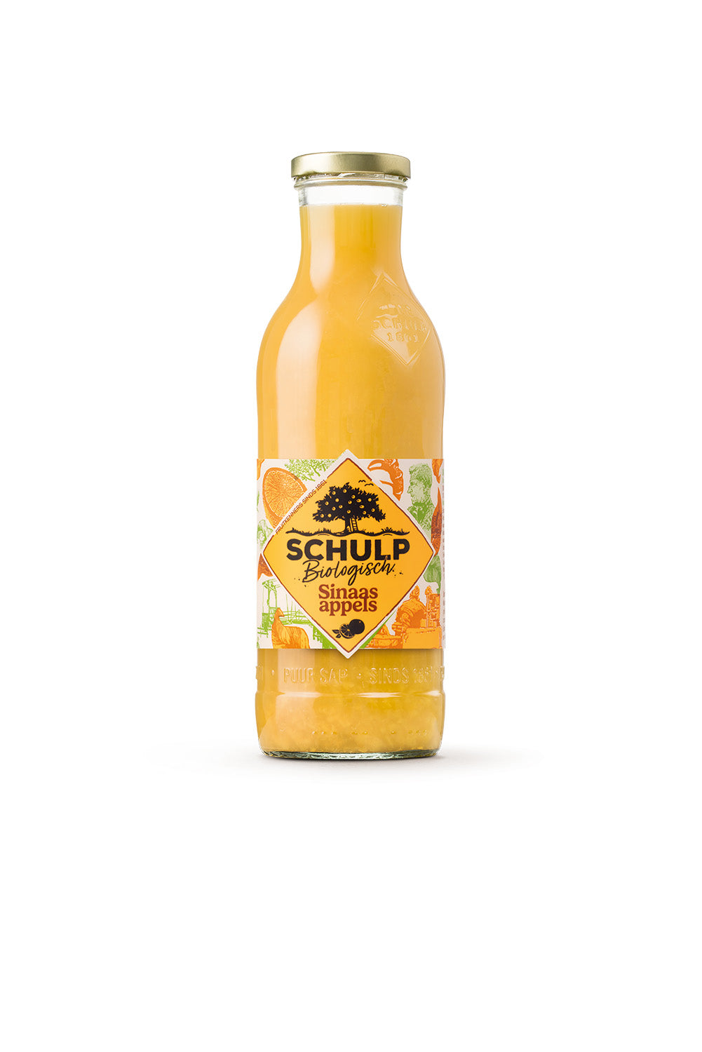 Schulp Sinaasappelsap bio 750 Milliliter