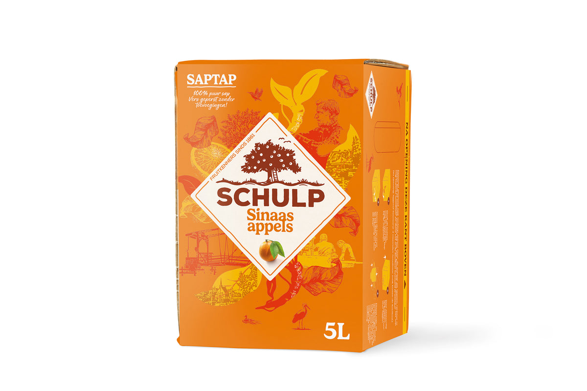 Schulp Saptap sinaasappelsap 5 Liter