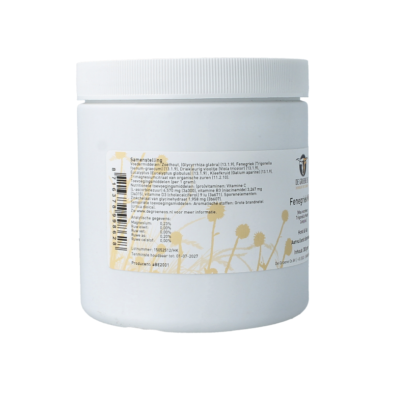 Groene Os Fenegriek mix hond/kat 300 Gram