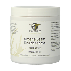 Groene Os Groene leem kruidenpasta 250 Milliliter