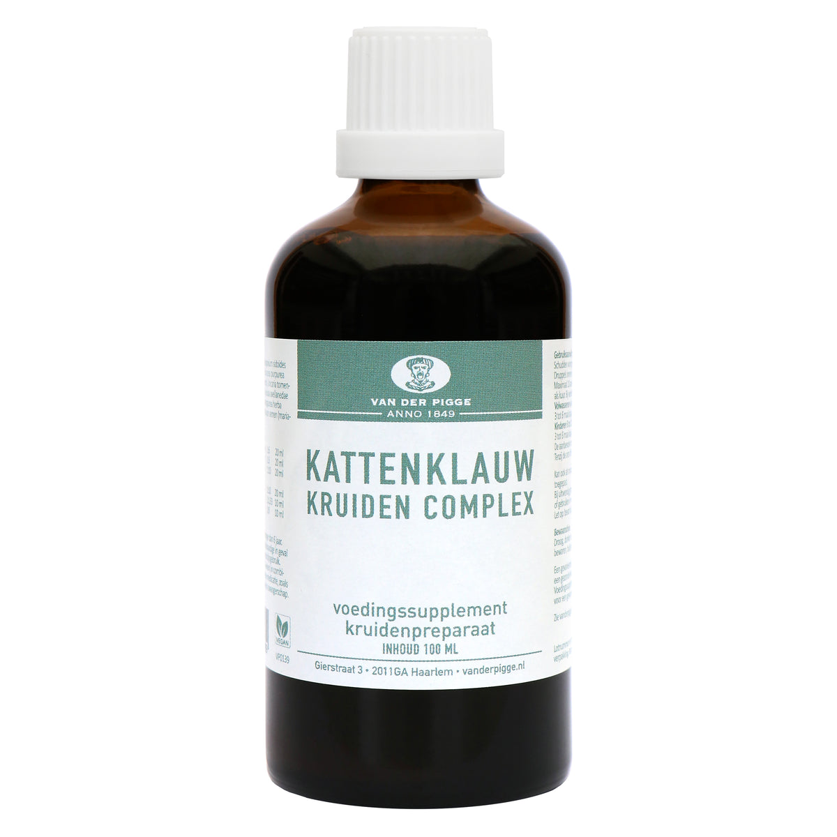van der Pigge Kattenklauw kruiden complex 100 Milliliter
