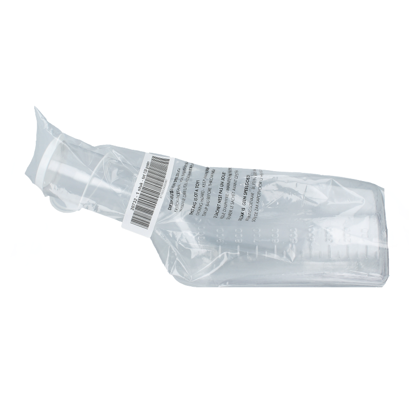 Comfort Urinaal man driehoek helder met dop 1 liter 1 Stuks