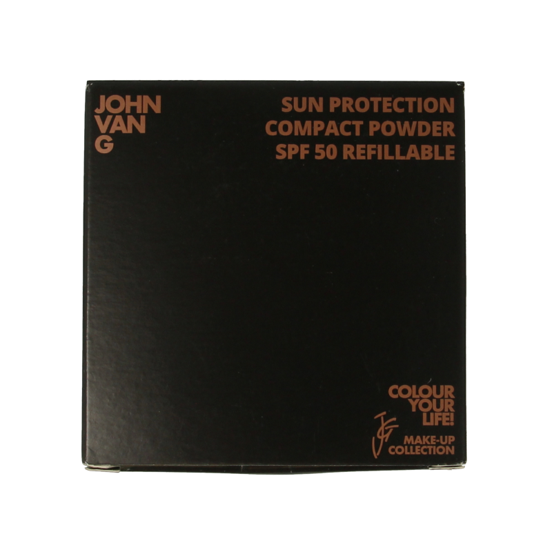John van G Sun protection compact powder refillable 60 SPF50 1 Stuks