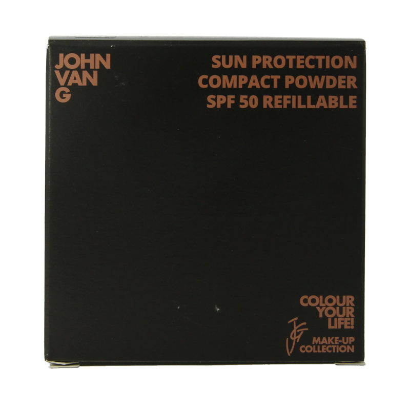 John van G Sun protection compact powder SPF50 refill 45 1 Stuks