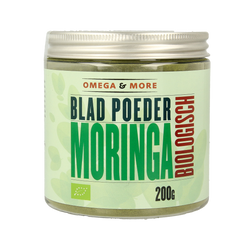 Omega & More Moringa poeder bio 200.00 Gram