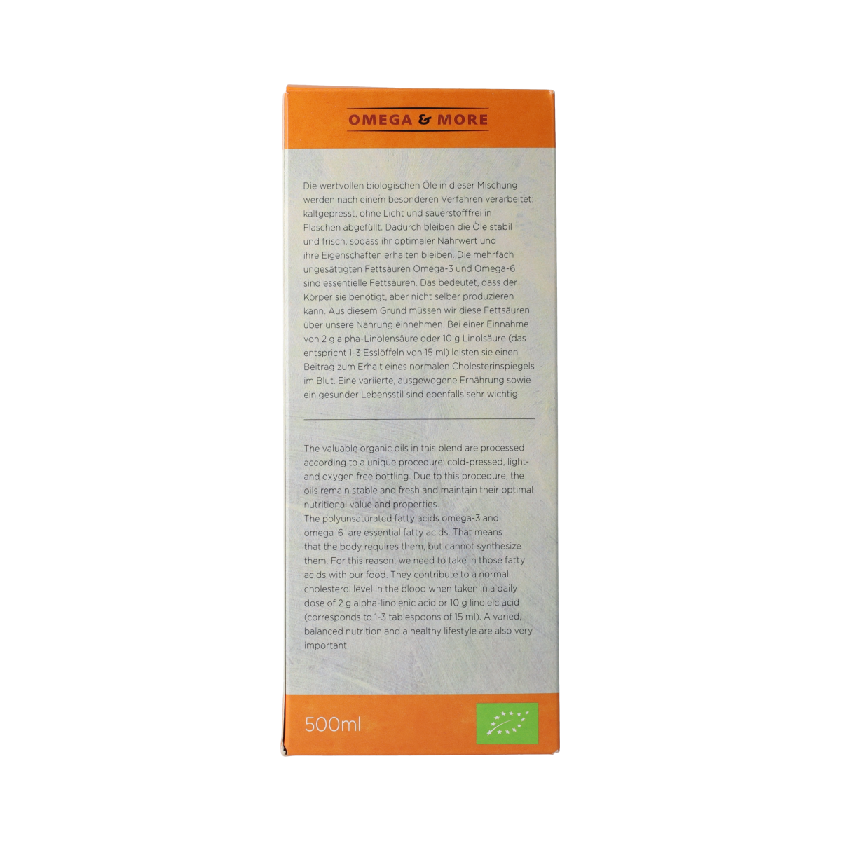Omega & More Perfect balance bio 500.00 Milliliter