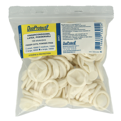 Duoprotect Vingercondoom maat XL 100 Stuks