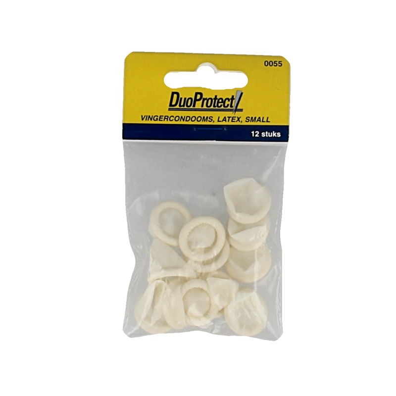 Duoprotect Vingercondoom maat S 12 Stuks