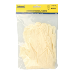 Duoprotect Handschoen latex poedervrij large 10 Stuks