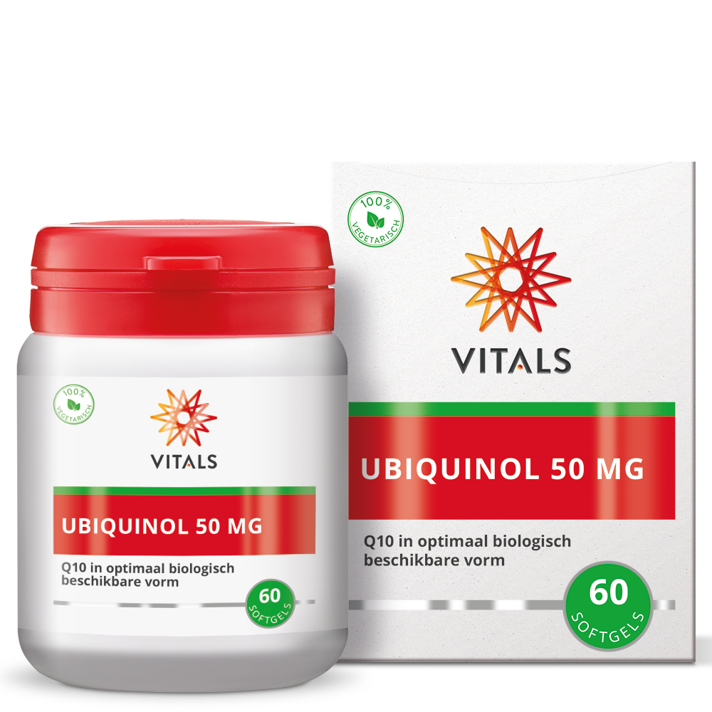 Vitals Ubiquinol 50mg 60 Softgels