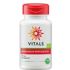 Vitals Borageolie 500mg bio 100 Softgels