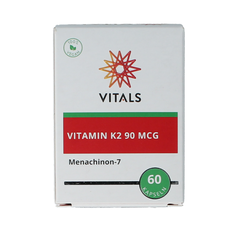 Vitals Vitamine K2 90 mcg 60 Capsules