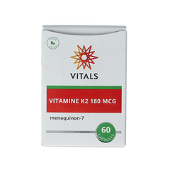 Vitals Vitamine K2 180mcg 60 Vegetarische capsules