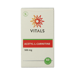 Vitals Acetyl-L-Carnitine 500mg 60 Vegetarische capsules