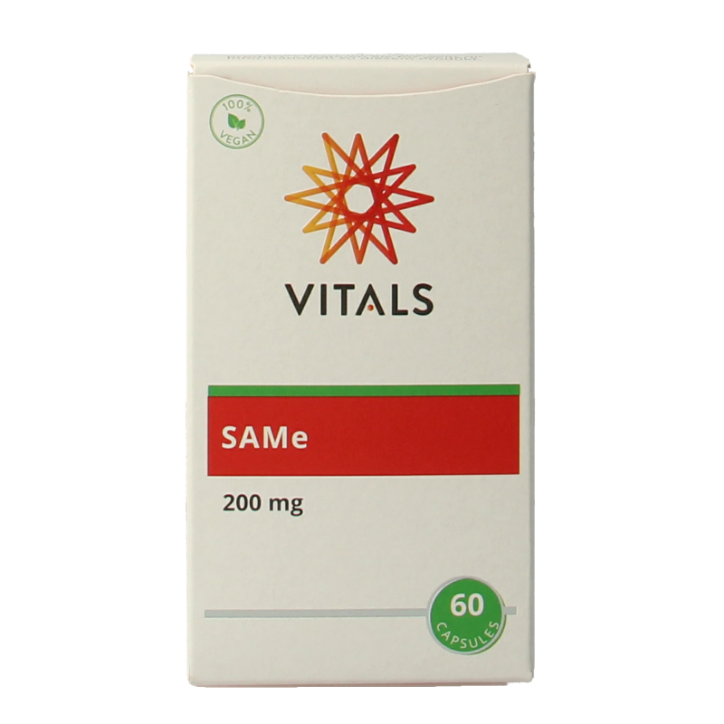 Vitals SAMe 200mg 60 Vegetarische capsules