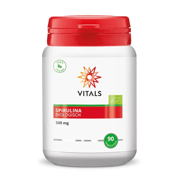 Vitals Spirulina 500mg bio 90 Tabletten