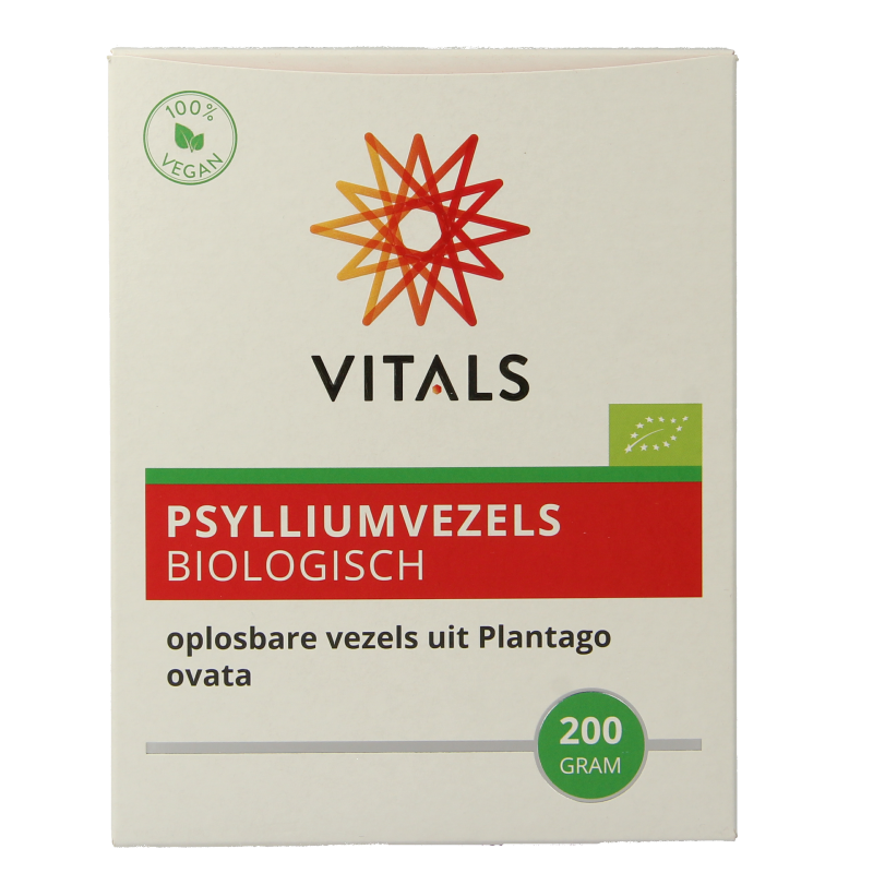 Vitals Psylliumvezels bio 200 Gram