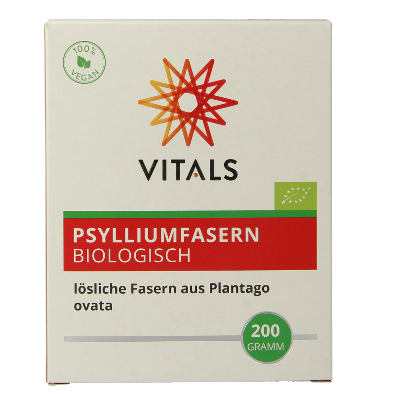 Vitals Psylliumvezels bio 200 Gram