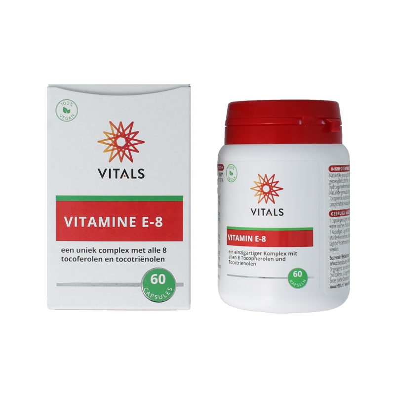 Vitals Vitamine E-8 60 Capsules