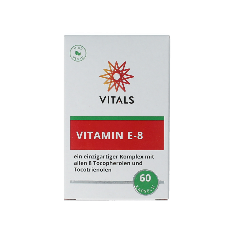 Vitals Vitamine E-8 60 Capsules