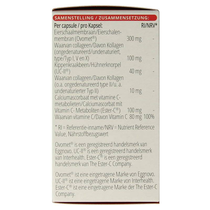 Vitals Collageenformule pro 60 Capsules