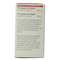 Vitals L-Glutamine 1000mg 60.00 Capsules