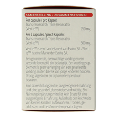 Vitals Resveratrol-VT 60.00 Capsules