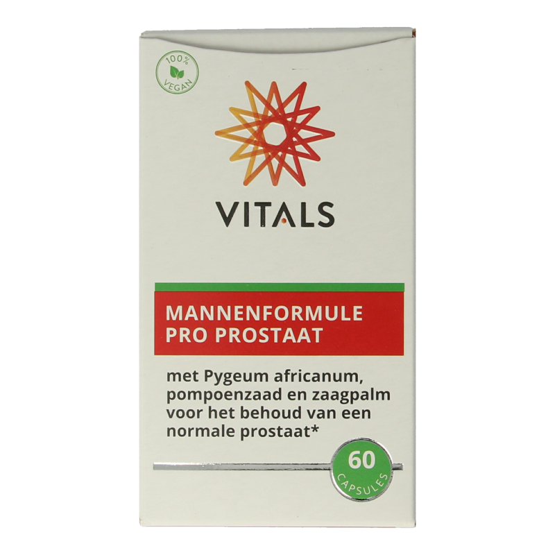 Vitals Mannenformule pro prostaat 60 Capsules