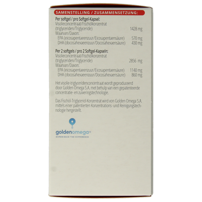 Vitals EPA/DHA Ultra pure 1000mg 60 Softgels