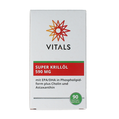 Vitals Super krillolie 590mg 90.00 Softgels