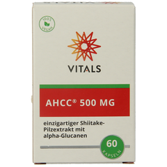 Vitals AHCC 500mg 60.00 Capsules