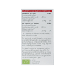 Vitals Magnesium 100mg bio 60.00 Capsules