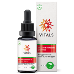 Vitals Vitamine D3 druppels 1000IE 20 Milliliter