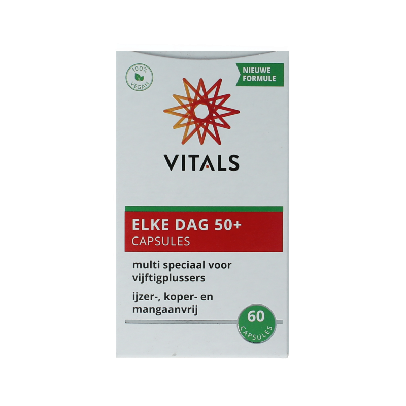 Vitals Elke dag 50+ 60 Capsules