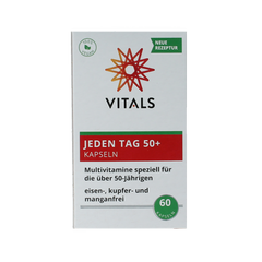 Vitals Elke dag 50+ 60.00 Capsules