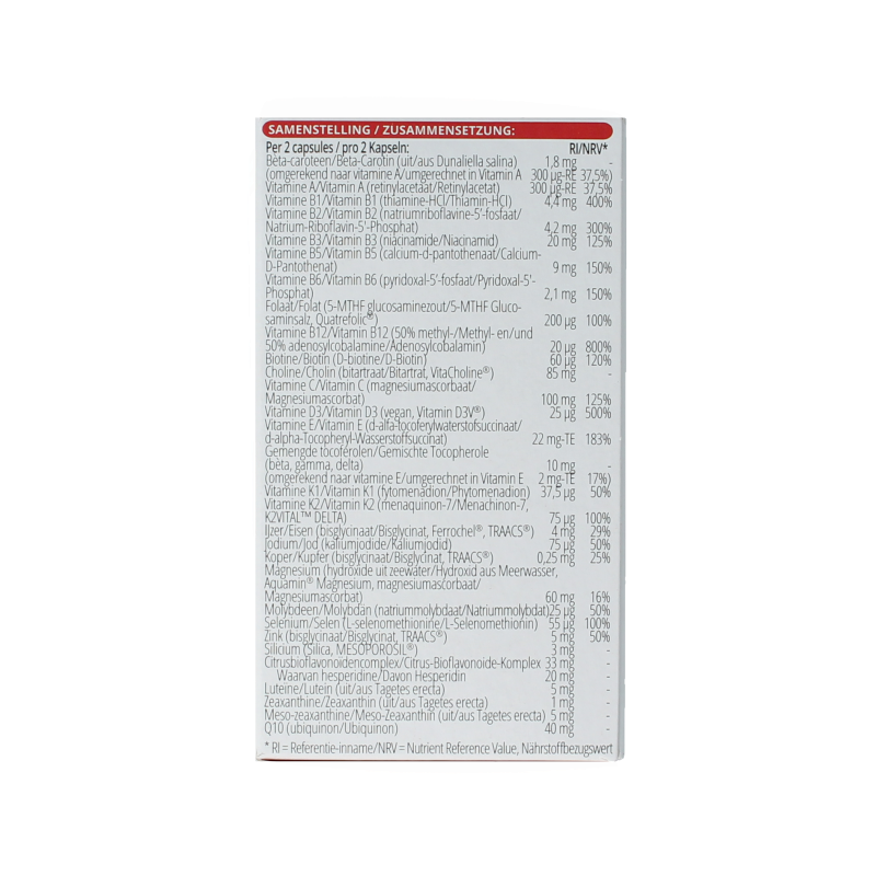 Vitals Elke dag capsules 60 Capsules