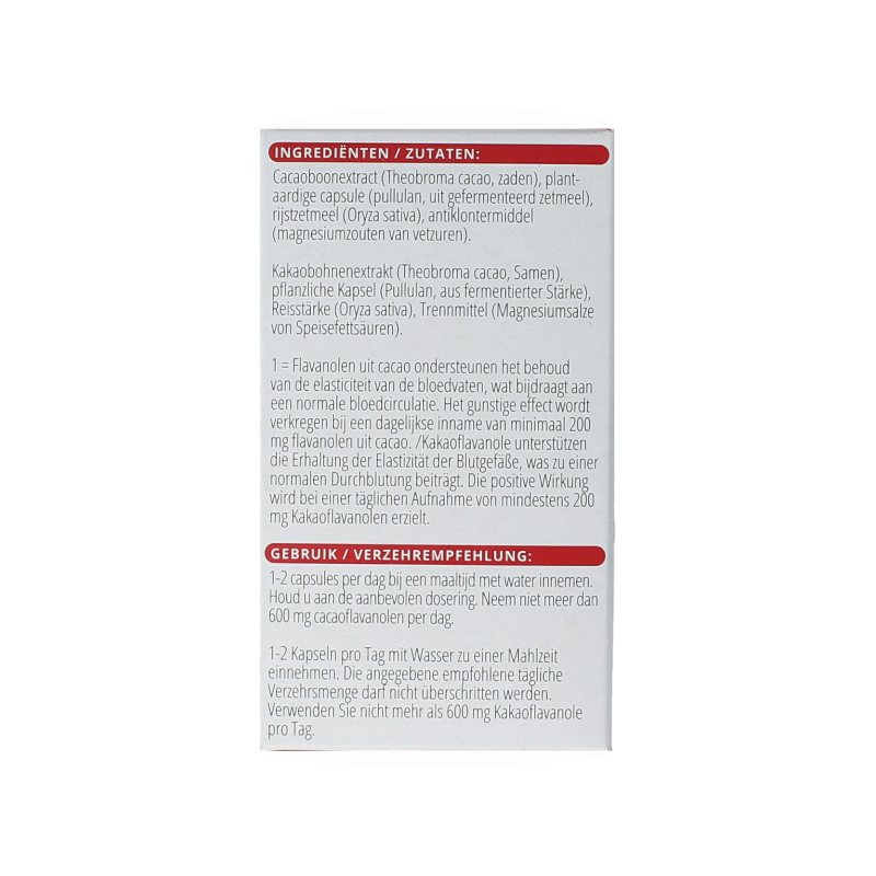 Vitals Cacaoflavanolen hf 60 Capsules