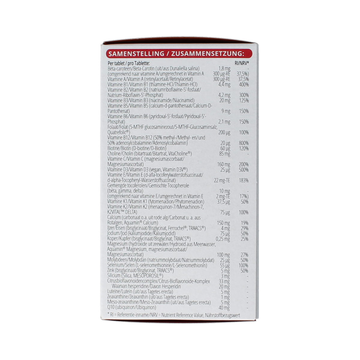 Vitals Elke dag sport 90.00 Tabletten