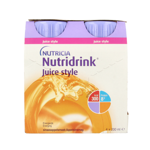 Nutridrink Juice style sinaas 800.00 Milliliter