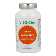 VitOrtho Meer in 1 vrouw 60.00 Tabletten