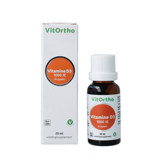 VitOrtho Vitamine D3 1000IE druppels 20 Milliliter
