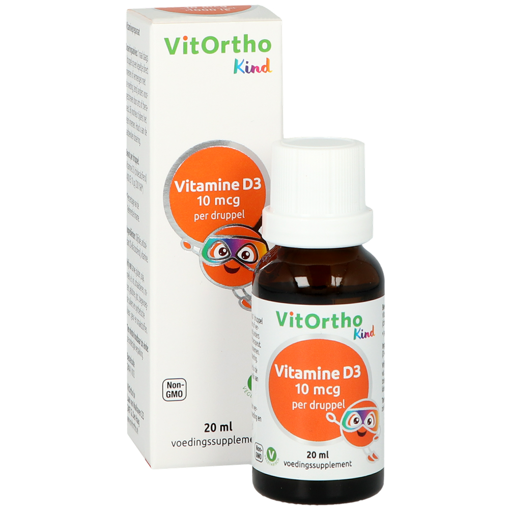 VitOrtho Vitamine D3 10mcg (Kind) 20 Milliliter