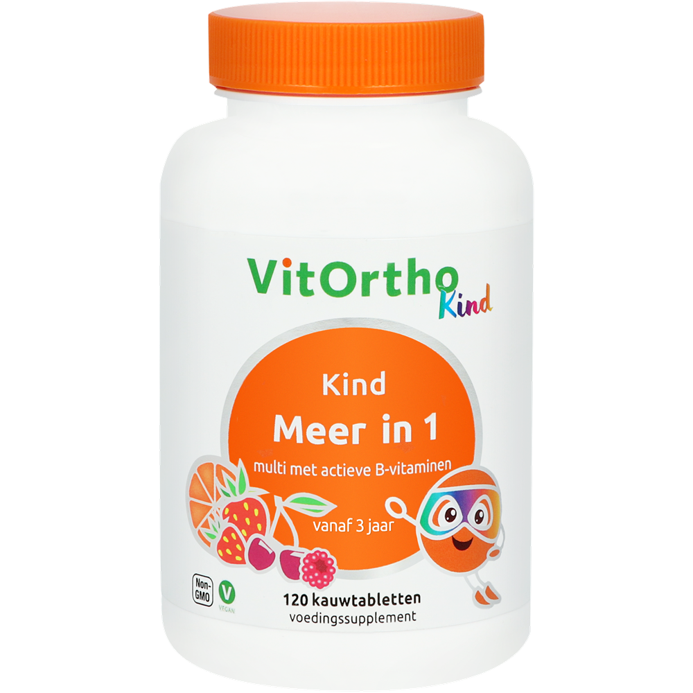 VitOrtho Meer in 1 kind 120 Kauwtabletten